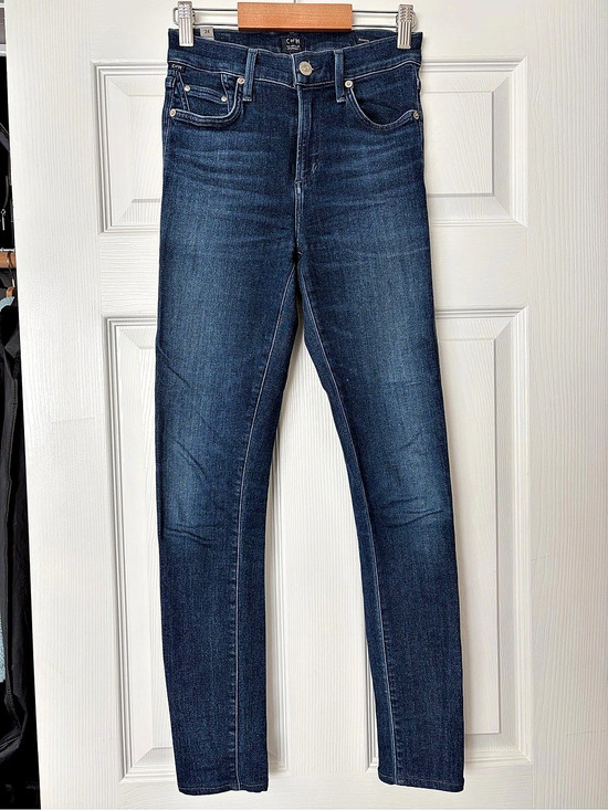 Citizens Of Humanity Denim - Citizens of Humanity Rocket High Rise Skinny Jeans Blue Waist 24